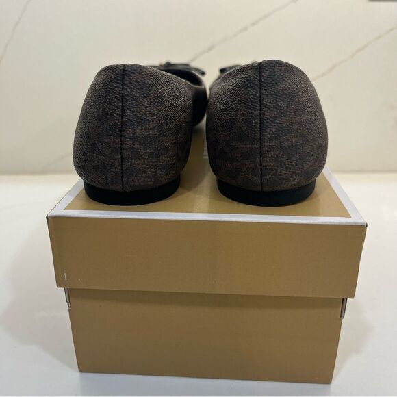 Michael Kors Ballet Flats with Gold Accents NWT - Picture 9 of 9
